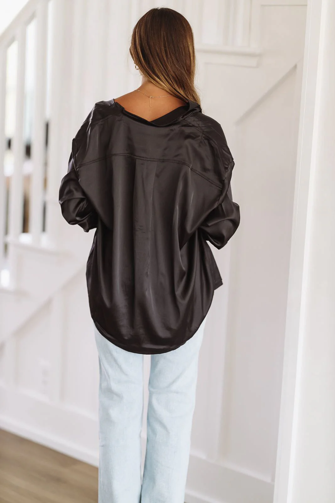 Making Me Crazy Crop Top and Shirt - Black (FINAL SALE) - Image 6